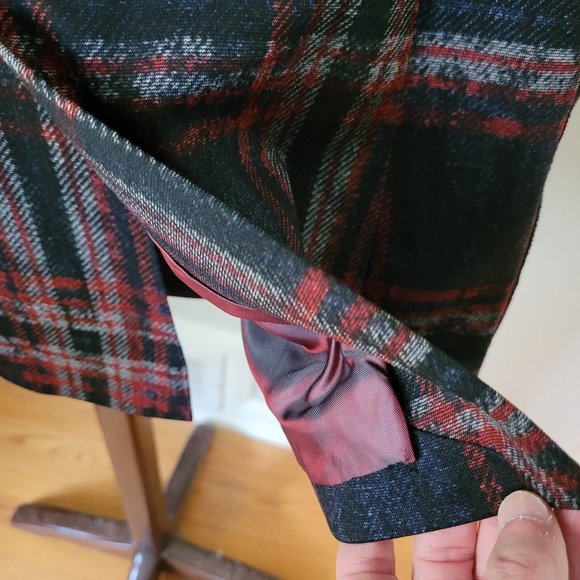 Mason's Prince of Wales Tartan Blazer EU 40/US 4-6 - Picture 9 of 12